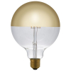 123led LED lamp E27 | Globe G125 | Kopspiegel | Goud | 2500K | Dimbaar | 4W (32W)  LDR09272 - 1