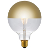 123led LED lamp E27 | Globe G125 | Kopspiegel | Goud | 2500K | Dimbaar | 4W (32W)  LDR09272 - 2