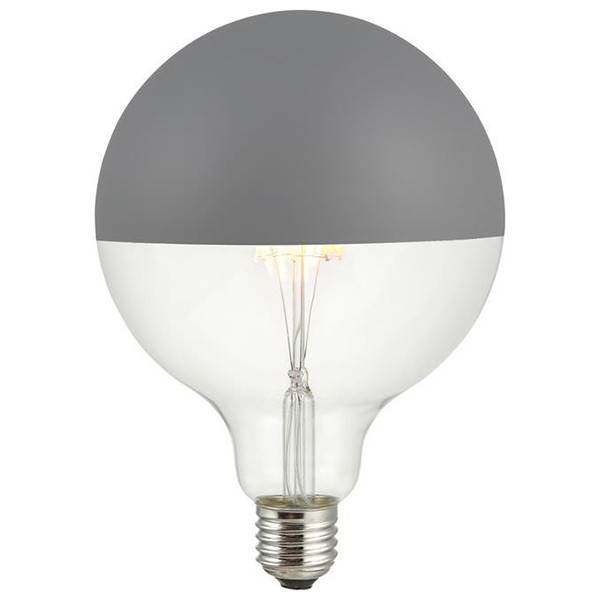 123led LED lamp E27 | Globe G125 | Kopspiegel | Grijs | 2500K | Dimbaar | 6.5W (40W)  LDR09262 - 2