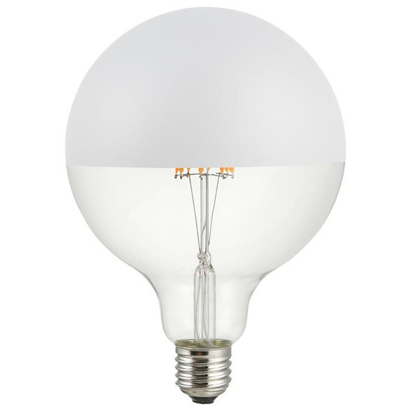 123led LED lamp E27 | Globe G125 | Kopspiegel | Wit | 2500K | Dimbaar | 6.5W (45W)  LDR09260 - 1