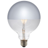 123led LED lamp E27 | Globe G125 | Kopspiegel | Zilver | 2500K | Dimbaar | 6.5W (40W)  LDR09256 - 2