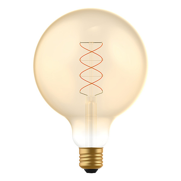 123led LED lamp E27 | Globe G125 | Spiraal filament | 1800K | Dimbaar | 4W (25W)  LDR06499 - 1