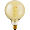123led LED lamp E27 | Globe G125 | Spiral Filament | Goud | 2000K | Dimbaar | 4W LDR09219 - 1