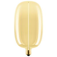 123led LED lamp E27 | Globe G145 | Filament | Goud | 1800K | Dimbaar | 4.8W  LDR09230