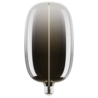 123led LED lamp E27 | Globe G145 | Filament | Smokey | Dimbaar | 1800K | 4.8W  LDR09226