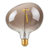 123led LED lamp E27 | Globe G150 | Filament | Smokey | 2200K | Dimbaar | 4W (25W) LDR09485 - 1