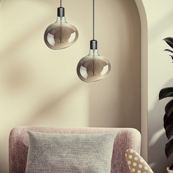 123led LED lamp E27 | Globe G150 | Filament | Smokey | 2200K | Dimbaar | 4W (25W) LDR09485 - 3