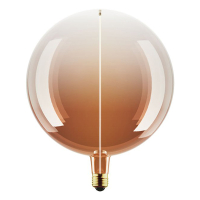 123led LED lamp E27 | Globe G200 | Filament | Bruin | 1800K | Dimbaar | 4.8W  LDR09232