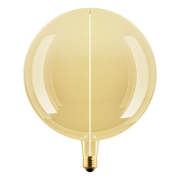 123led LED lamp E27 | Globe G200 | Filament | Goud | 1800K | Dimbaar | 4.8W  LDR09228