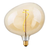 123led LED lamp E27 | Globe G200 | Filament | Goud | 2200K | Dimbaar | 4W (25W) LDR09486 - 1