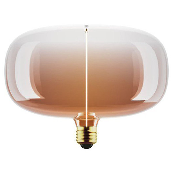 123led LED lamp E27 | Globe G215 | Filament | Bruin | 1800K | Dimbaar | 4W  LDR09235 - 1