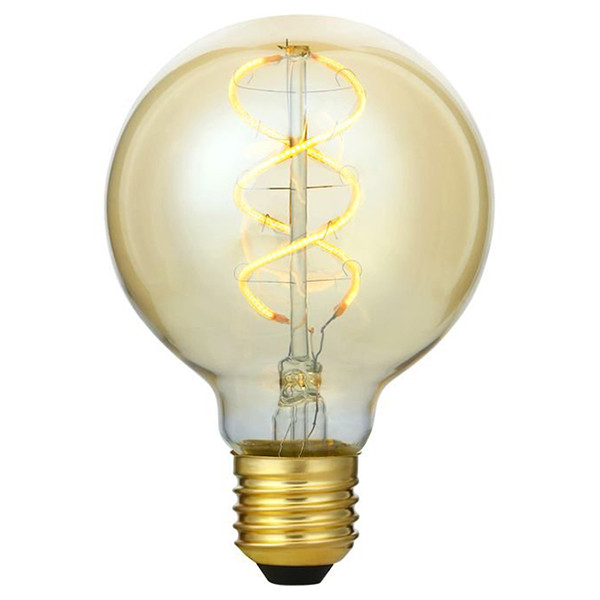 123led LED lamp E27 | Globe G80 | Filament | Goud | 2200K | 3-staps dimbaar | 5W (39W)  LDR09111 - 1