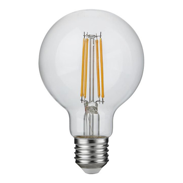 123led LED lamp E27 | Globe G80 | Filament | Helder | 2500K | Dimbaar | 4.7W (40W) LDR09475 - 1