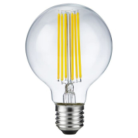123led LED lamp E27 | Globe G80 | Filament | Helder | 2500K | Dimbaar | 5.5W (40W) LDR09143