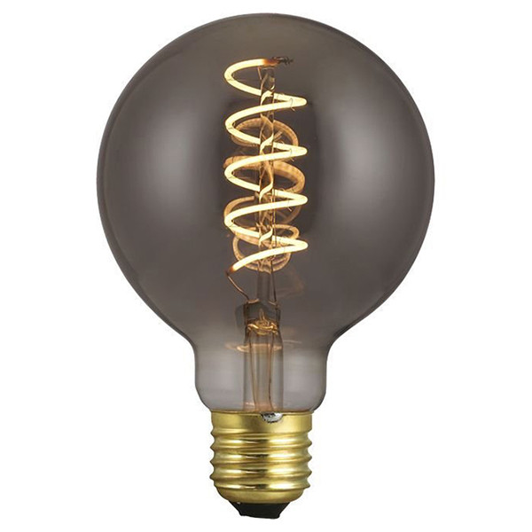 123led LED lamp E27 | Globe G80 | Filament | Smokey | 2200K | Dimbaar | 4W (11W)  LDR09095 - 1