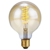 123led LED lamp E27 | Globe G95 | Filament | Goud | 2000K | Dimbaar | 4W (21W)  LDR09087 - 1