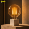 123led LED lamp E27 | Globe G95 | Filament | Goud | 2100K | Dimbaar | 4.5W (40W) LDR02670 - 3