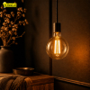 123led LED lamp E27 | Globe G95 | Filament | Goud | 2100K | Dimbaar | 4.5W (40W) LDR02670 - 4
