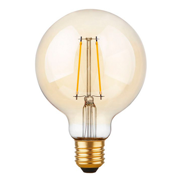 123led LED lamp E27 | Globe G95 | Filament | Goud | 2200K | Dimbaar | 2.9W (25W) LDR09494 - 2
