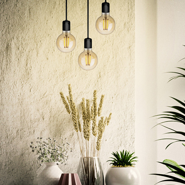 123led LED lamp E27 | Globe G95 | Filament | Goud | 2200K | Dimbaar | 2.9W (25W) LDR09494 - 3