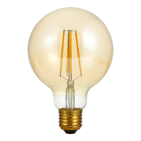123led LED lamp E27 | Globe G95 | Filament | Goud | 2200K | Dimbaar | 4W (32W) LDR09448