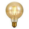 123led LED lamp E27 | Globe G95 | Filament | Goud | 2200K | Dimbaar | 4W (32W) LDR09448 - 2