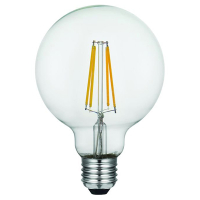 123led LED lamp E27 | Globe G95 | Filament | Helder | 2500K | Dimbaar | 8W (56W)  LDR09201