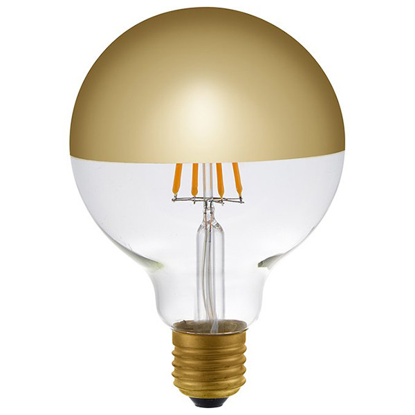 123led LED lamp E27 | Globe G95 | Kopspiegel | Goud | 2500K | Dimbaar | 4W (32W)  LDR09268 - 1