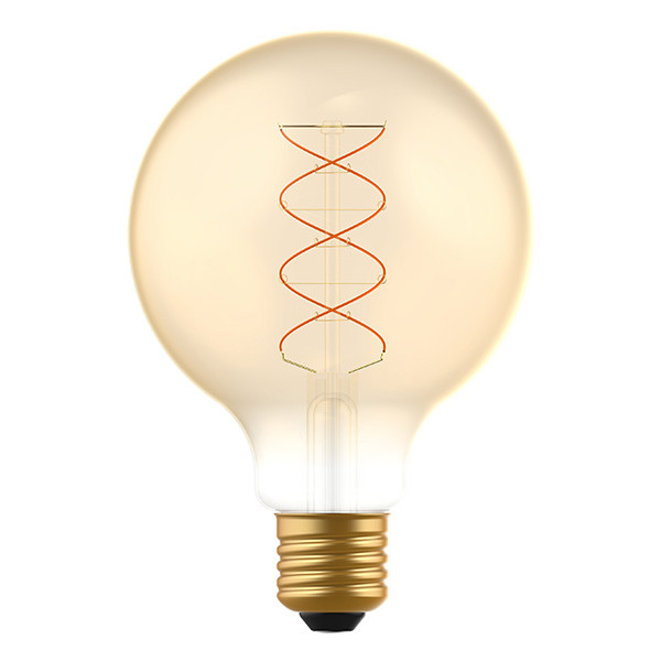 123led LED lamp E27 | Globe G95 | Spiraal filament | 1800K | Dimbaar | 4W (25W)  LDR06497 - 1