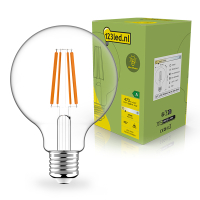 123led LED lamp E27 | Globe G95 | Ultra Efficient | Filament | Helder | 2700K | 2.2W (40W) LDR02408