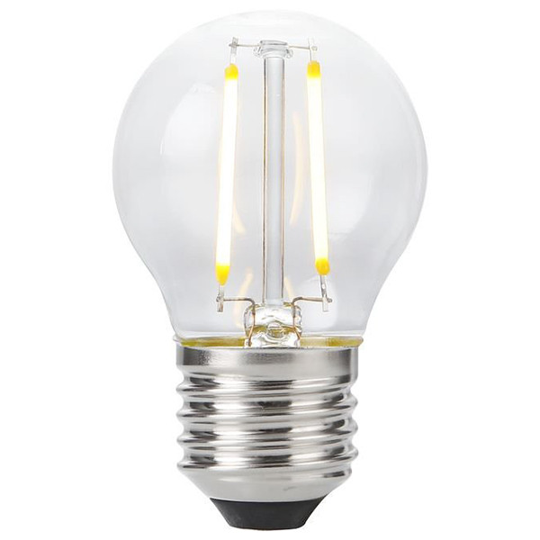 123led LED lamp E27 | Kogel G45 | Filament | 2200K | Dimbaar | CRI >93 | 2W (15W) LDR09310 - 2
