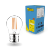 123led LED lamp E27 | Kogel G45 | Filament | 2700K | Dimbaar | 4.5W (40W)