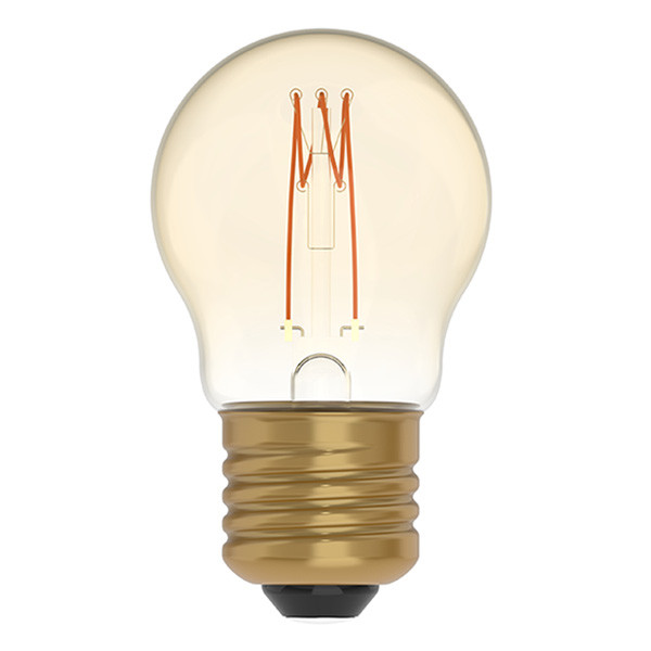 123led LED lamp E27 | Kogel G45 | Filament | Goud | 1800K | Dimbaar | 2.5W (15W)  LDR06489 - 1