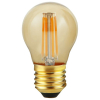 123led LED lamp E27 | Kogel G45 | Filament | Goud | 2200K | Dimbaar | 4W (26W)  LDR09314 - 1
