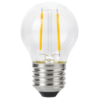 123led LED lamp E27 | Kogel G45 | Filament | Helder | 2200K | Dimbaar | 2W (15W)  LDR09310