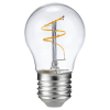 123led LED lamp E27 | Kogel G45 | Filament | Helder | 2200K | Dimbaar | 3.2W (30W)