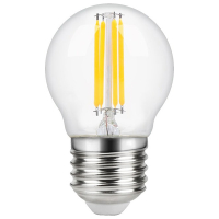 123led LED lamp E27 | Kogel G45 | Filament | Helder | 2200K | Dimbaar | 4W (26W)  LDR09312