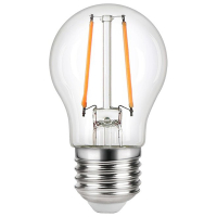123led LED lamp E27 | Kogel G45 | Filament | Helder | 2700K | Dimbaar | 2.5W (25W)  LDR09318
