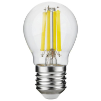 123led LED lamp E27 | Kogel G45 | Filament | Helder | 2700K | Dimbaar | 7W (60W)  LDR09320