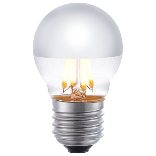 123led LED lamp E27 | Kogel G45 | Kopspiegel | Zilver | 2500K | Dimbaar | 4W (32W)  LDR09344 - 2