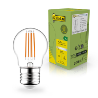 123led LED lamp E27 | Kogel G45 | Ultra Efficient | Filament | Helder | 2700K | 2.2W (40W) LDR02396