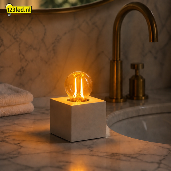 123led LED lamp E27 | Kogel P45 | Filament | Goud | 2100K | Dimbaar | 3.5W (25W) LDR02652 - 3