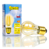 123led LED lamp E27 | Kogel P45 | Filament | Goud | 2200K | Dimbaar | 4.1W (32W) LDR01666 - 1