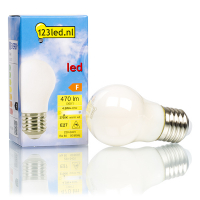 123led LED lamp E27 | Kogel P45 | Mat | 2700K | Dimbaar | 4.5W (40W)  LDR01672