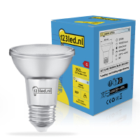 123led LED lamp E27 | PAR20 | 2700K | Dimbaar | 6.4W (50W) LDR02545