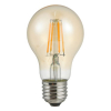123led LED lamp E27 | Peer A60 | Dag/Nachtsensor | Filament | Goud | 2500K | 4W (37W)