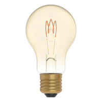 123led LED lamp E27 | Peer A60 | Filament | Goud | 1800K | Dimbaar | 2.5W (15W)  LDR06493