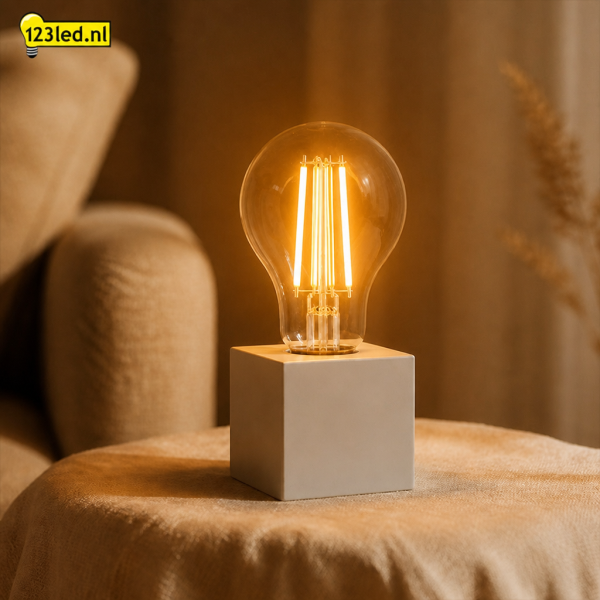 123led LED lamp E27 | Peer A60 | Filament | Goud | 2100K | Dimbaar | 7.5W (60W) LDR02658 - 3