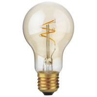 123led LED lamp E27 | Peer A60 | Filament | Goud | 2200K | Dimbaar | 2.9W (25W)  LDR09240