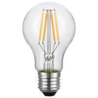 123led LED lamp E27 | Peer A60 | Filament | Helder | 2200K | Dimbaar | 4W (25W)  LDR09324
